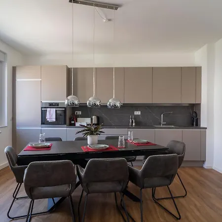 Appartamento Lit Living - Luxury House - Box Spring - Parking - Exclusive Kitchen Hemsbach Esterno foto
